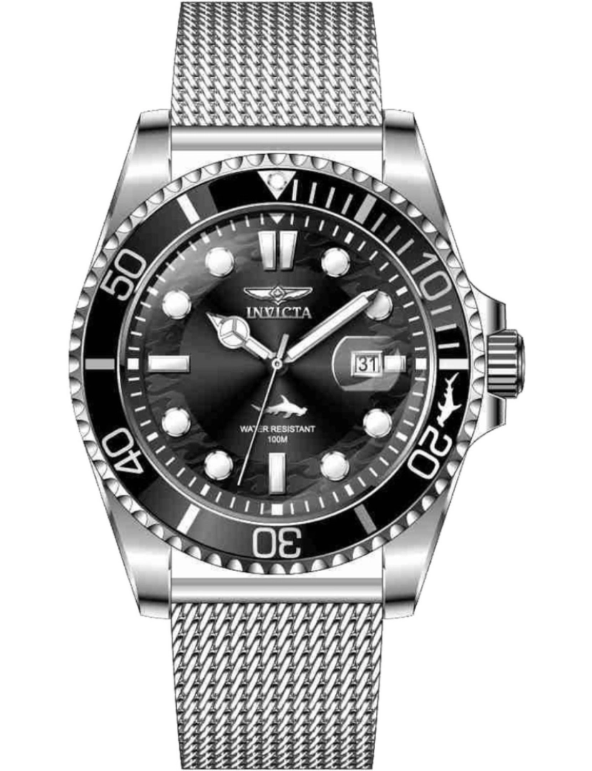 Invicta - Invicta Pro Diver 47172 Relógio de Homem Quartzo  - 43mm