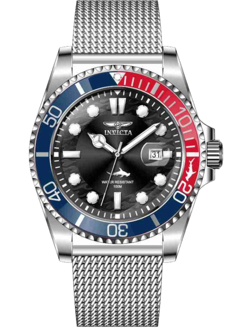 Invicta - Invicta Pro Diver 47176 Relógio de Homem Quartzo  - 43mm