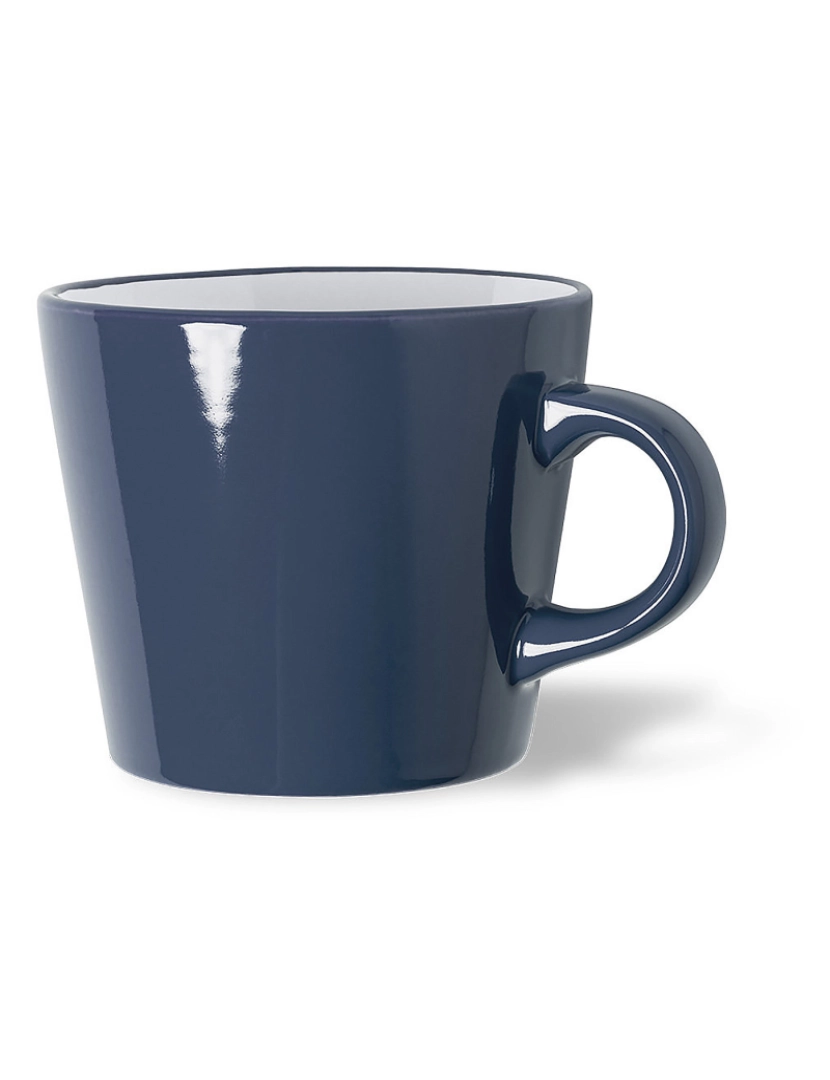 imagem de DAM Caneca cerâmica  350 ml 9,8x9,8x8,4 cm. cor da Marinha1