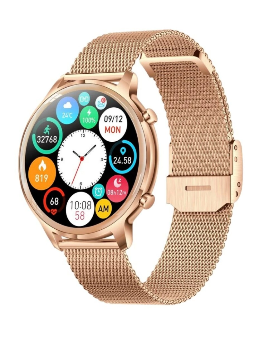 imagem de Smartwatch Manta SWU301GD Dourado 1,32"1