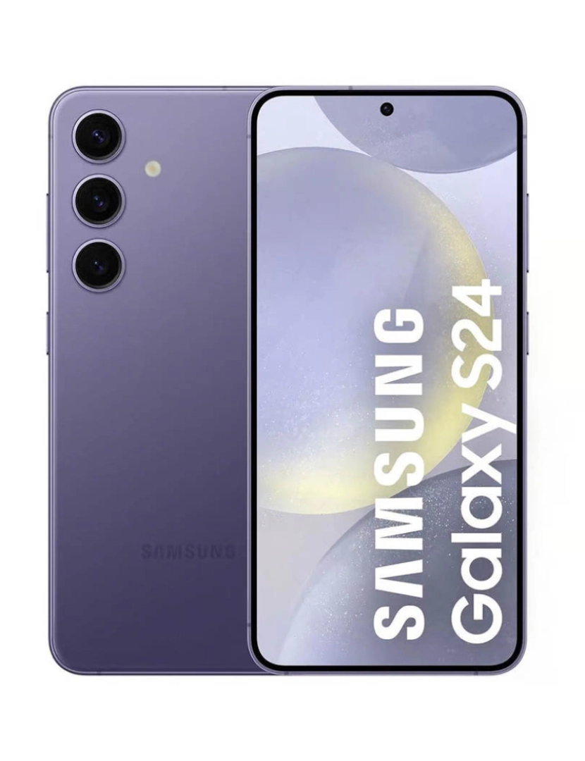 Samsung - Samsung Galaxy S24 5G 128GB S921B DS Purple Grau A