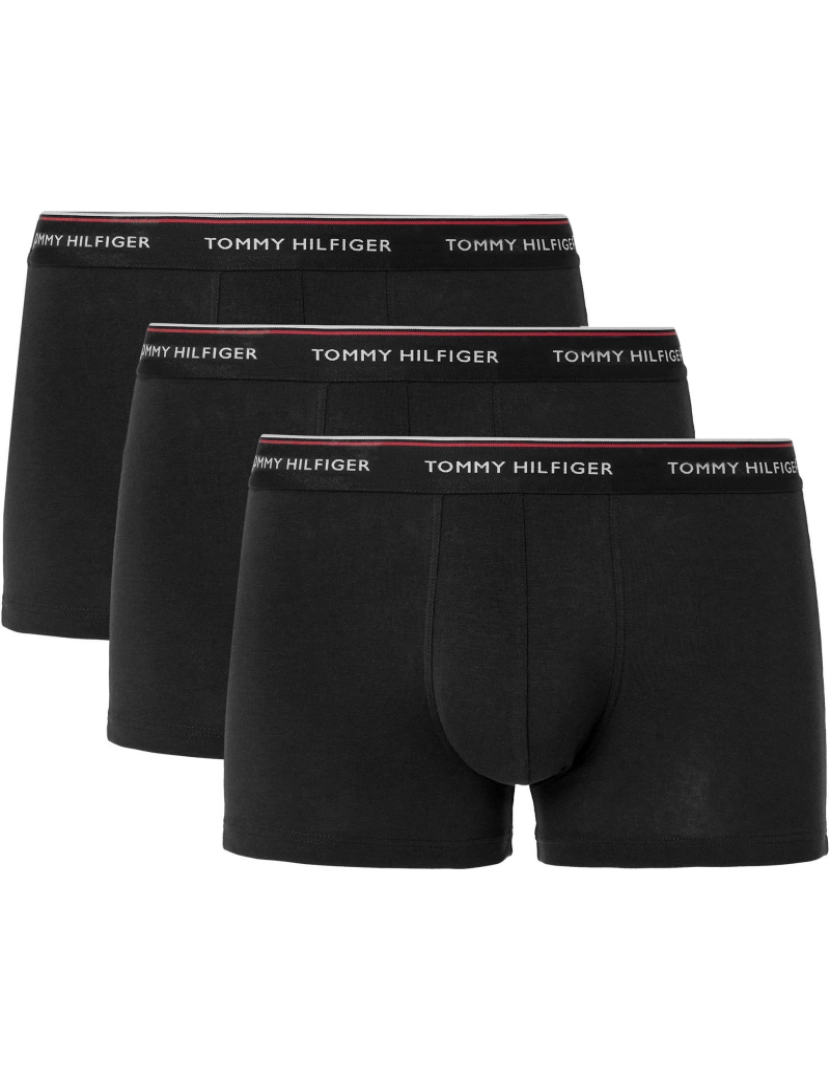 imagem de Tommy Hilfiger 3-Pack Boxers Negro1