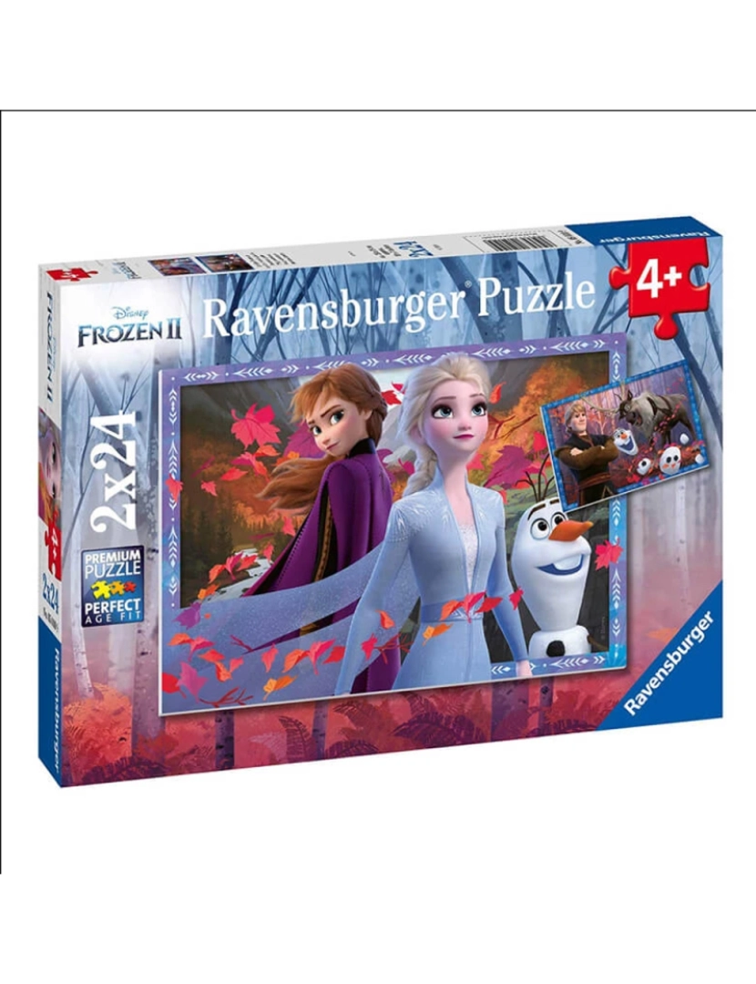 Ravensburger - Dois quebra-cabeças de 24 peças - Frozen