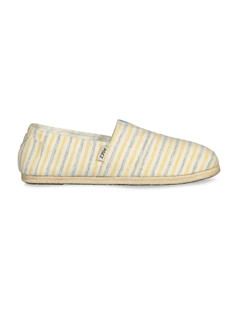 Paez  - Paez Homem Classic Stripes Washed Verde e Beige 