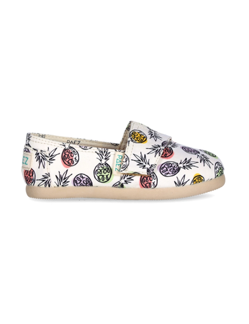 Paez  - Paez Mini Baby Classic Print Pineapples Branco 