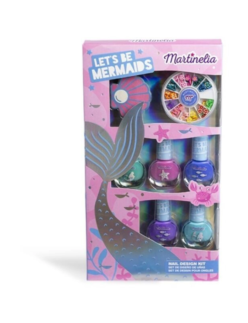 Martinelia - KIT DE DESIGN DE UNHAS MARTINELIA VAMOS SER SEREIAS