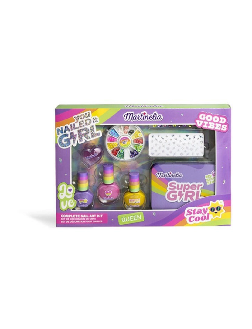 Martinelia - KIT COMPLETO DE NAIL ART MARTINELIA SUPER GIRL