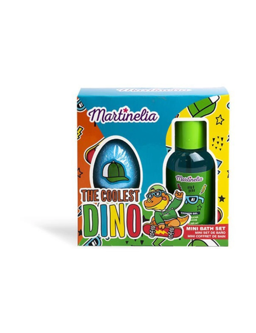 Martinelia - MARTINELIA O MINI CONJUNTO DE BANHO DINO MAIS LEGAL