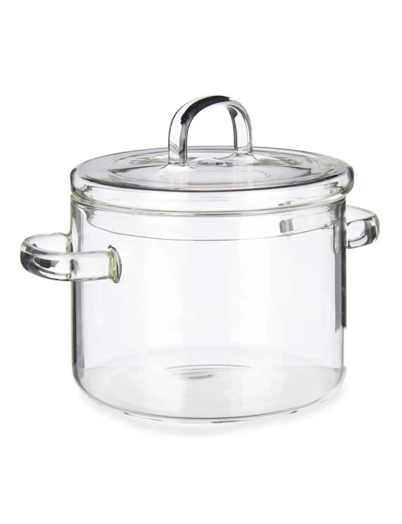 DAM - DAM POTE DE BOROSILICATO  1400ML 14,5x20x15,8 Cm. Cor transparente