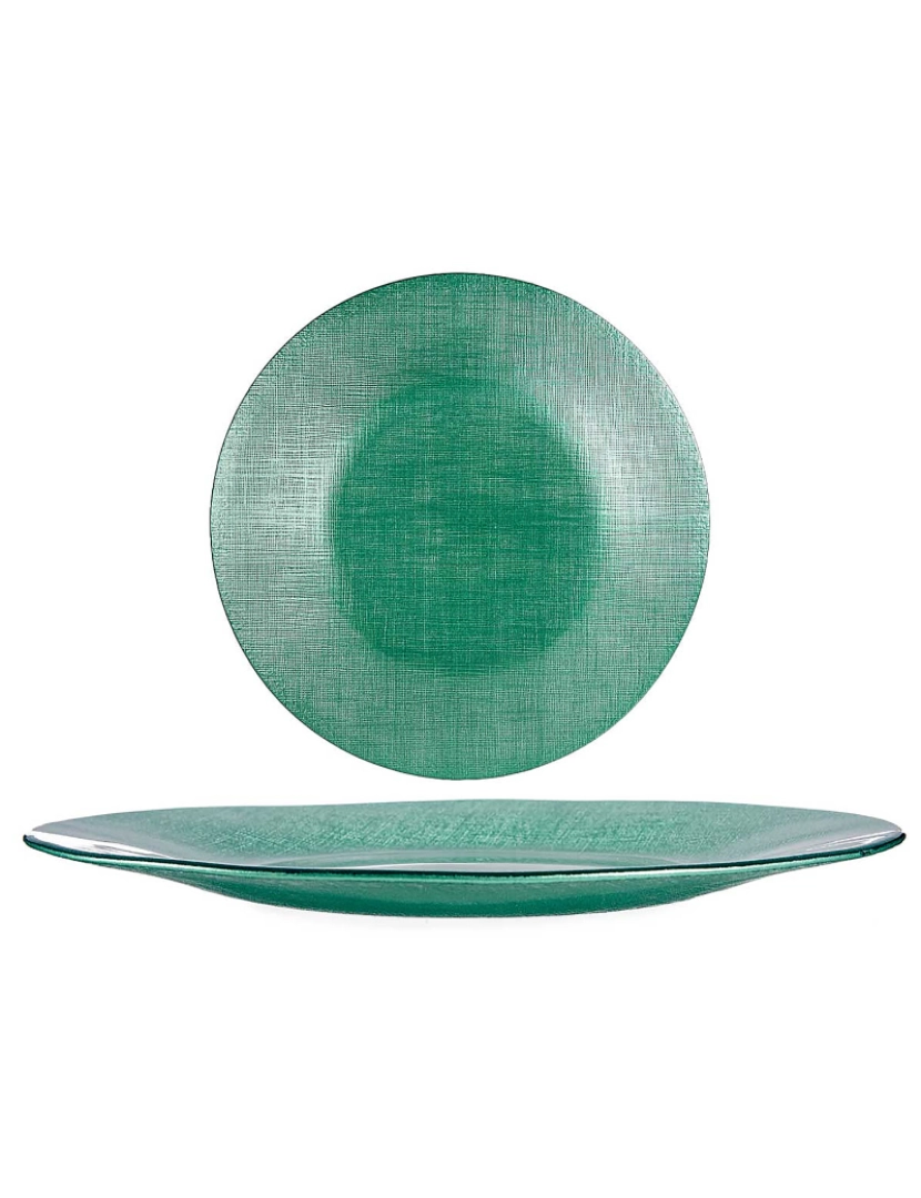 DAM - DAM Placa de vidro  27cm 27,5x2x27,5 Cm. Cor verde