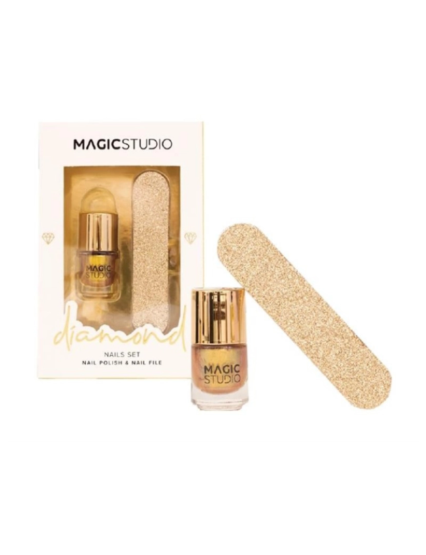 Magic Studio - CONJUNTO DE UNHAS DE DIAMANTE MAGIC STUDIO