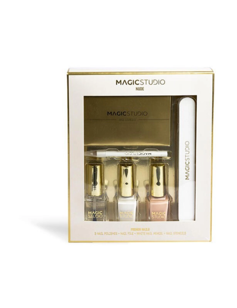 Magic Studio - CONJUNTO DE UNHAS FRANCÊS MAGIC STUDIO NUDE