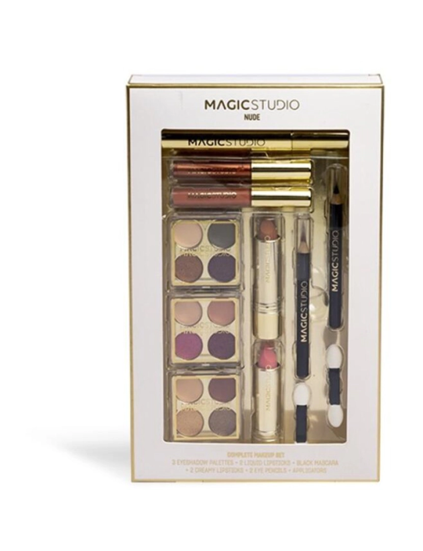 Magic Studio - CONJUNTO COMPLETO DE MAQUIAGEM MAGIC STUDIO NUDE