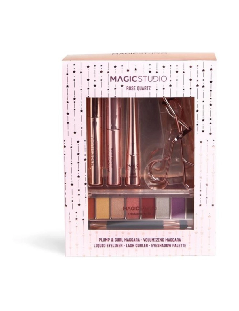 Magic Studio - CONJUNTO COMPLETO DE OLHOS DE QUARTZO ROSA MAGIC STUDIO