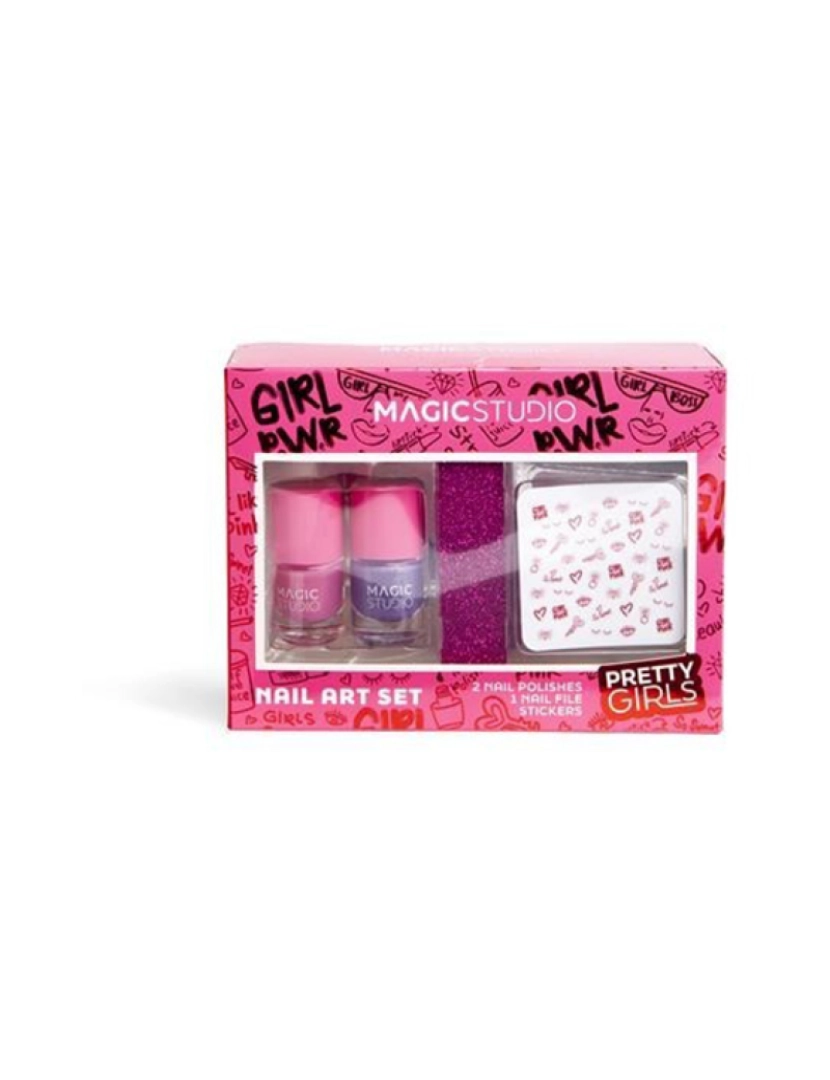 Magic Studio - CONJUNTO DE ARTE DE UNHAS PARA MENINAS BONITAS MAGIC STUDIO