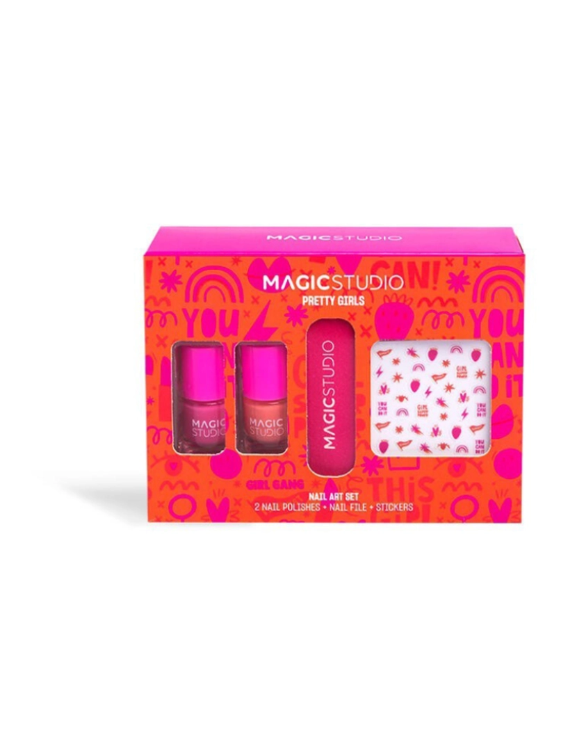 Magic Studio - CONJUNTO DE ARTE DE UNHAS PARA MENINAS BONITAS MAGIC STUDIO