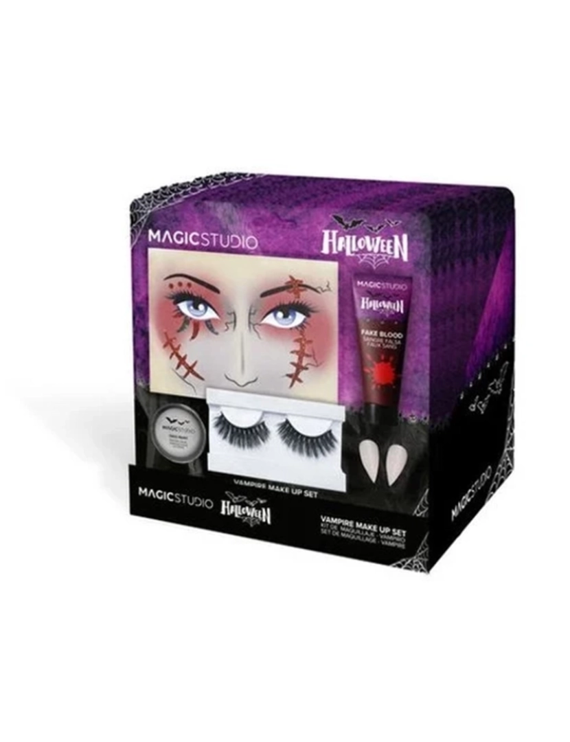 Magic Studio - CONJUNTO DE MAQUIAGEM DE VAMPIRO MAGIC STUDIO HALLOWEEN