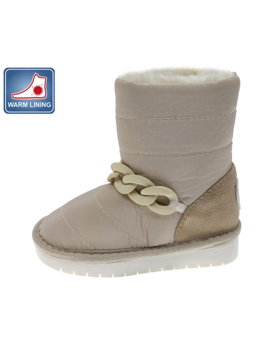 Beppi - Bota Casual de Criança Bege