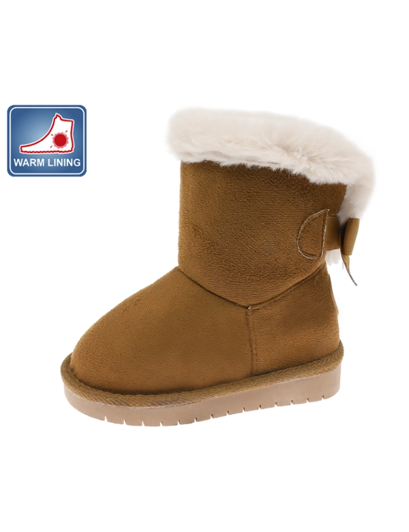 Beppi - Bota Casual de Criança Camel