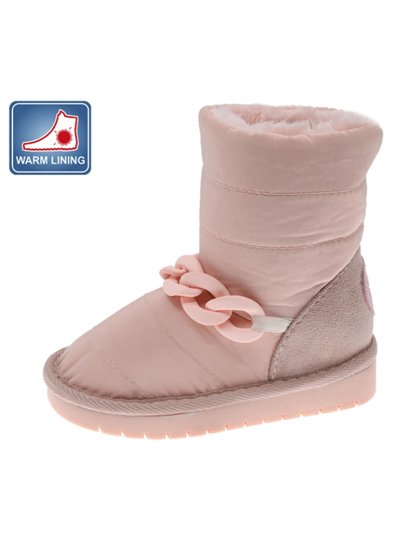 Beppi - Bota Casual de Criança Rosa