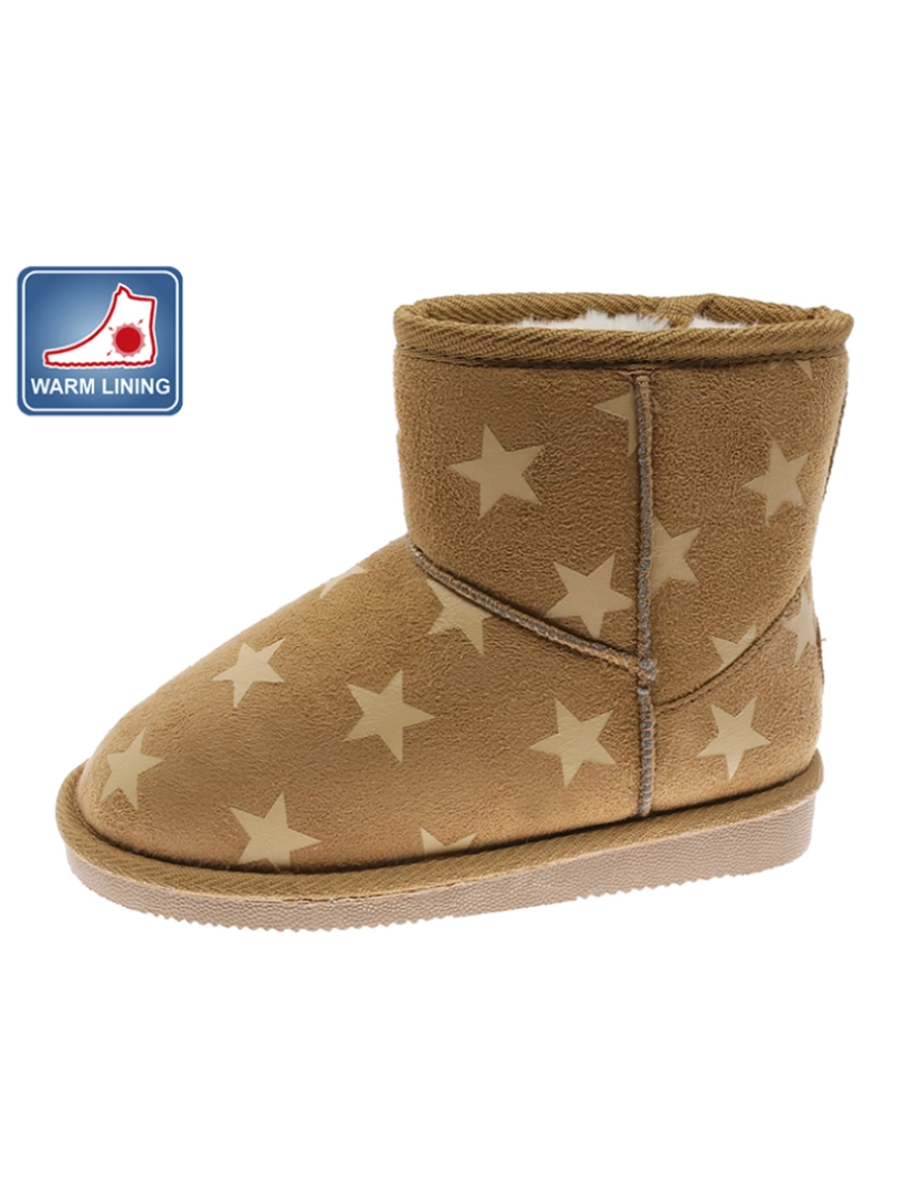 Beppi - Bota Casual de Criança Camel