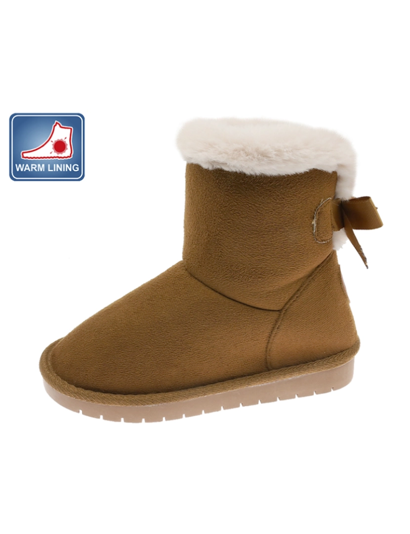 Beppi - Bota Casual de Criança Camel