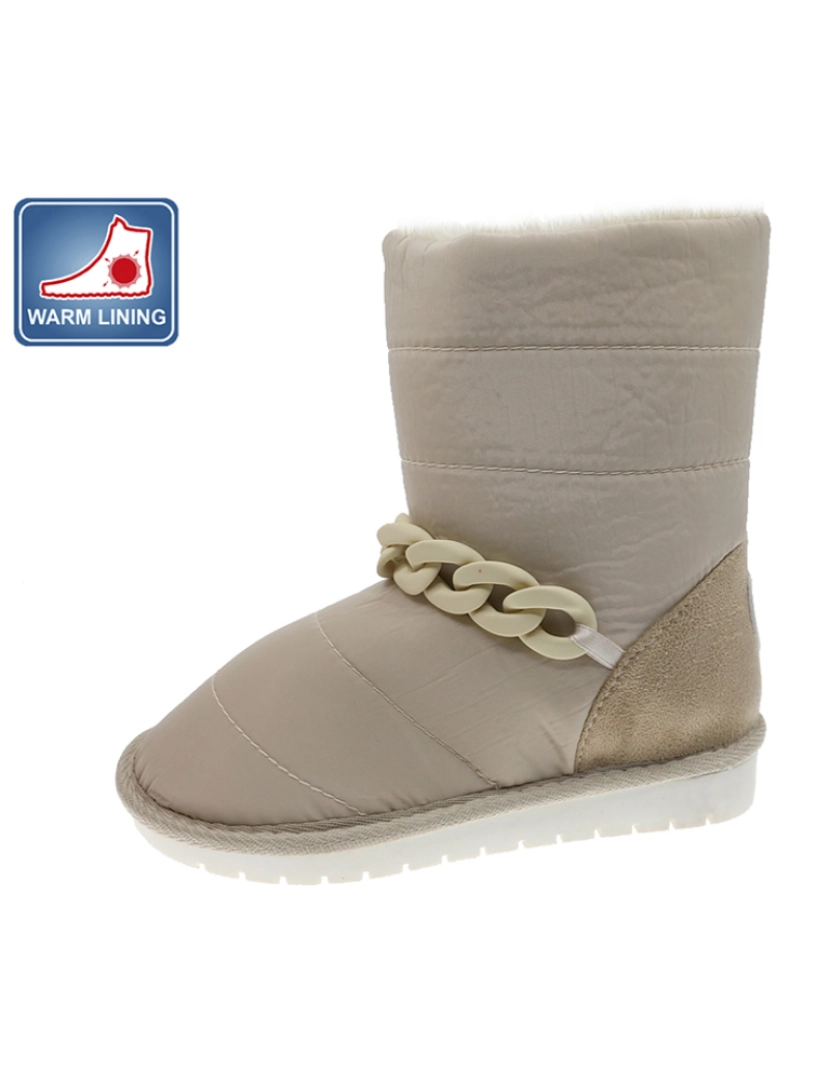 Beppi - Bota Casual de Criança Bege