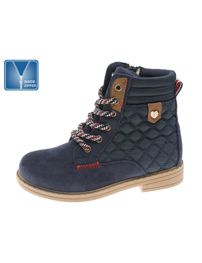 Beppi - Bota Casual de Criança Azul Marinho