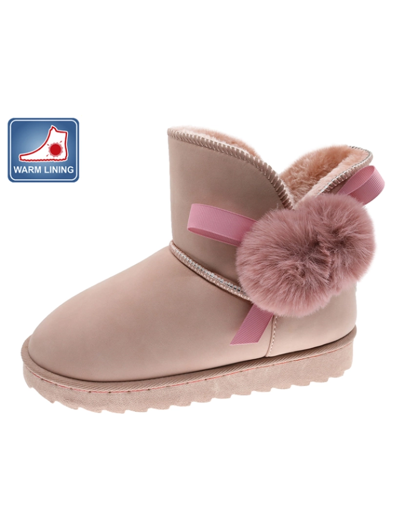 Beppi - Bota Casual de Criança Rosa