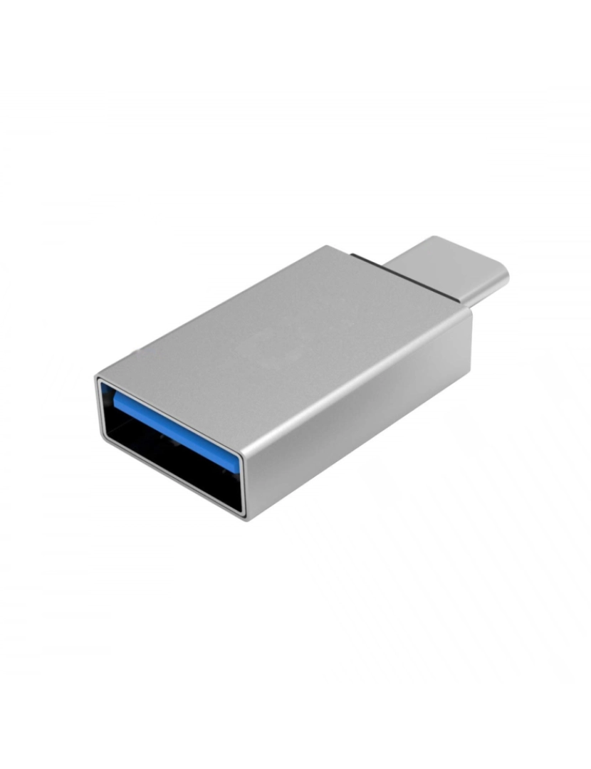 imagem de Adaptador super rápido USB C para USB 3.0 Silver1