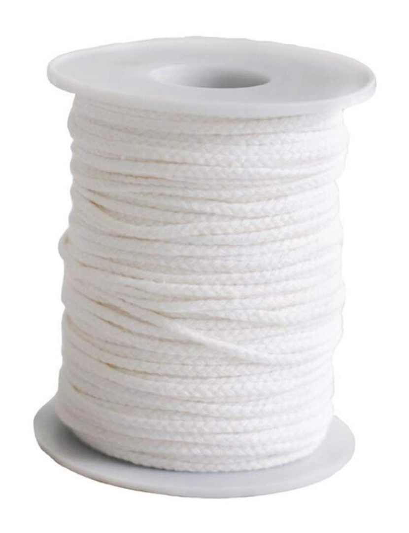 Inf - Pavio de vela 1 rolo 61 m White