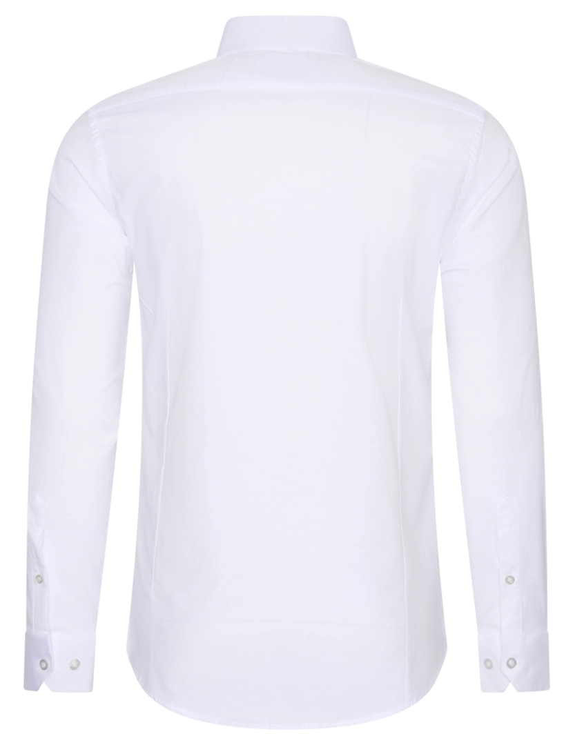 imagem de Rusty Neal Overhemd Slim Fit Branco3