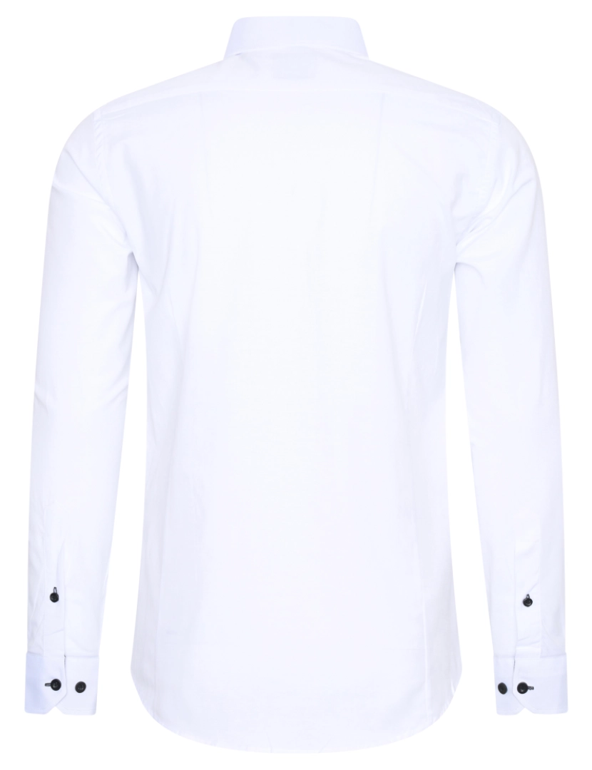 imagem de Rusty Neal Overhemd Slim Fit Branco3