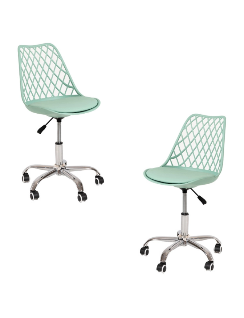 Presentes Miguel - Pack 2 Cadeiras Mima Office - Celadon