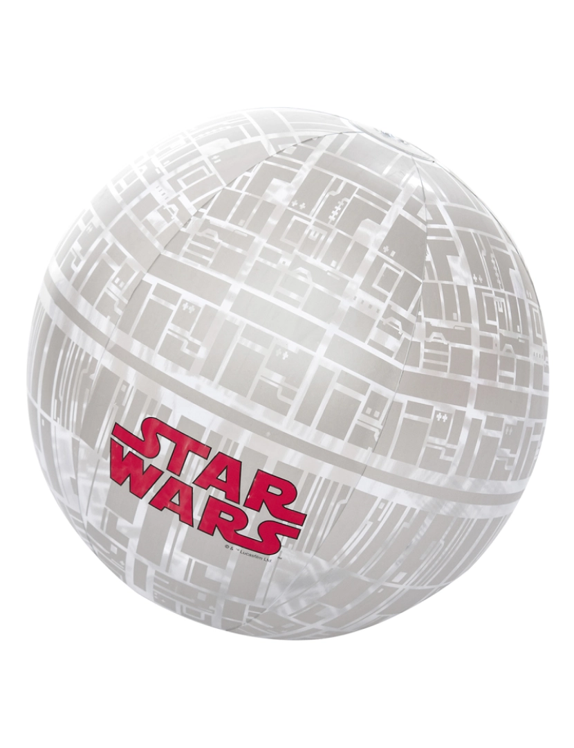 DAM - DAM Bola de praia espacial  Star Wars 61 cm. 61x61x61cm. Cor branca