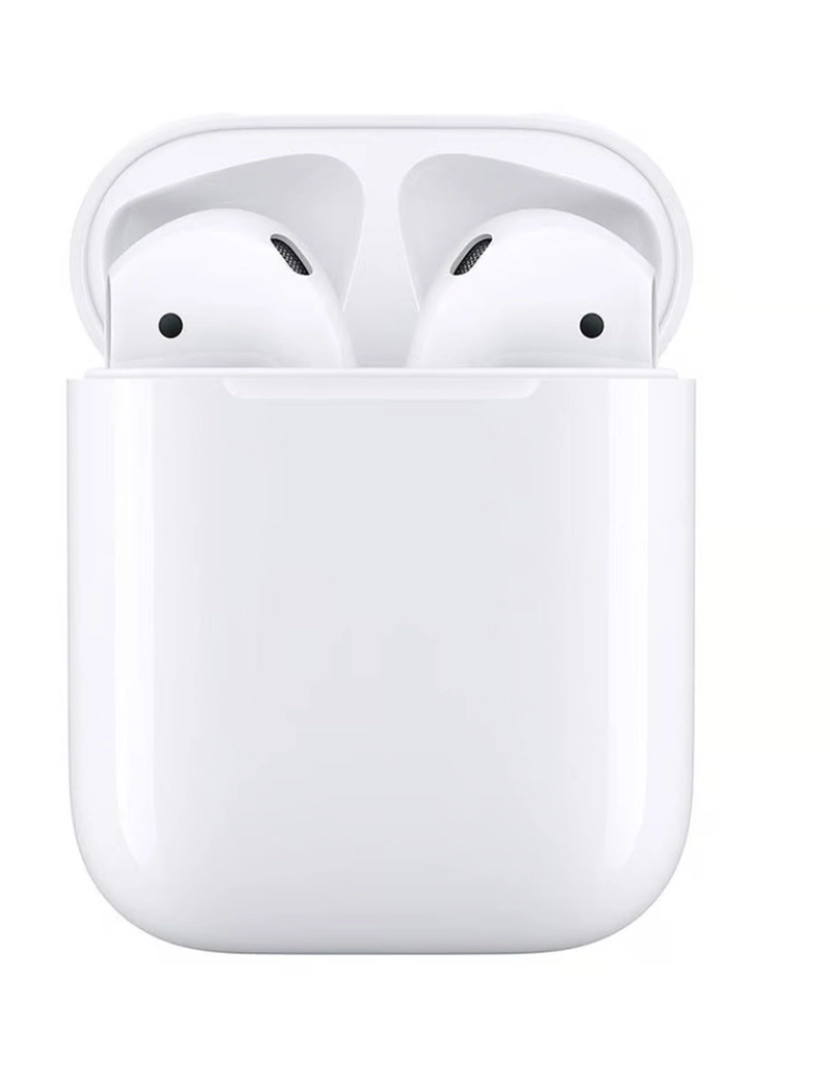 Apple - Apple AirPods 2 with Charging Case - MV7N2TY/A White Como novo