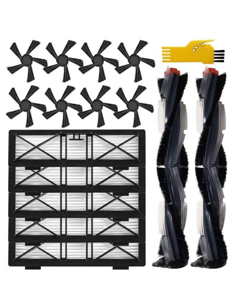 Inf - Acessórios 16 peças para Neato Botvac D75/D80/D85/D3/D4/D5/D6/D7