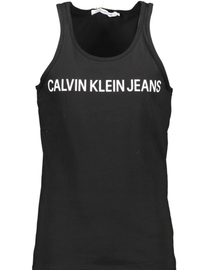 Calvin Klein - Calvin Klein Camisola Caveada Preta S