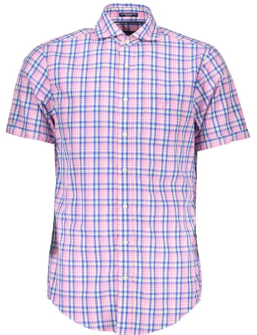 Gant - Gant Camisa Rosa Homem 1300551