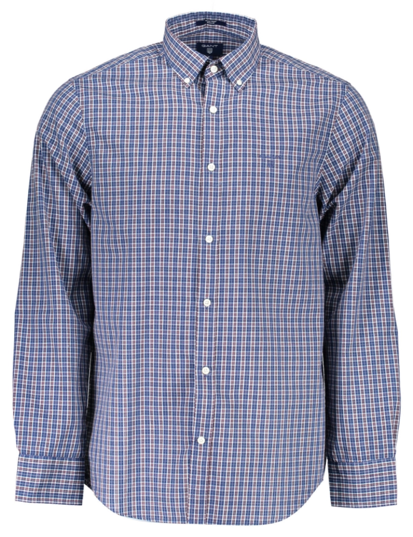 Gant - Gant Camisa Azul Homem 33004320