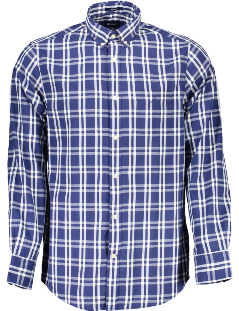 Gant - Gant Camisa Azul Homem 13016530