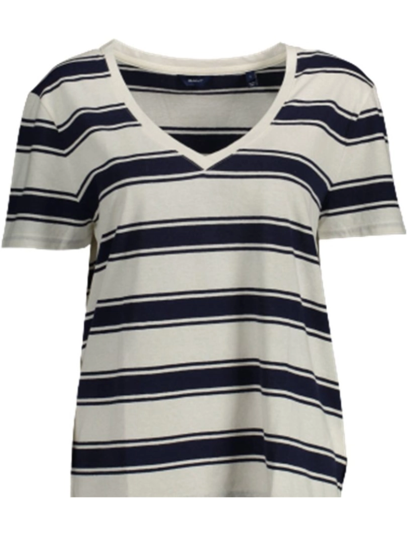 Gant - Gant T-Shirt Branca e Preta Mulher 14202449