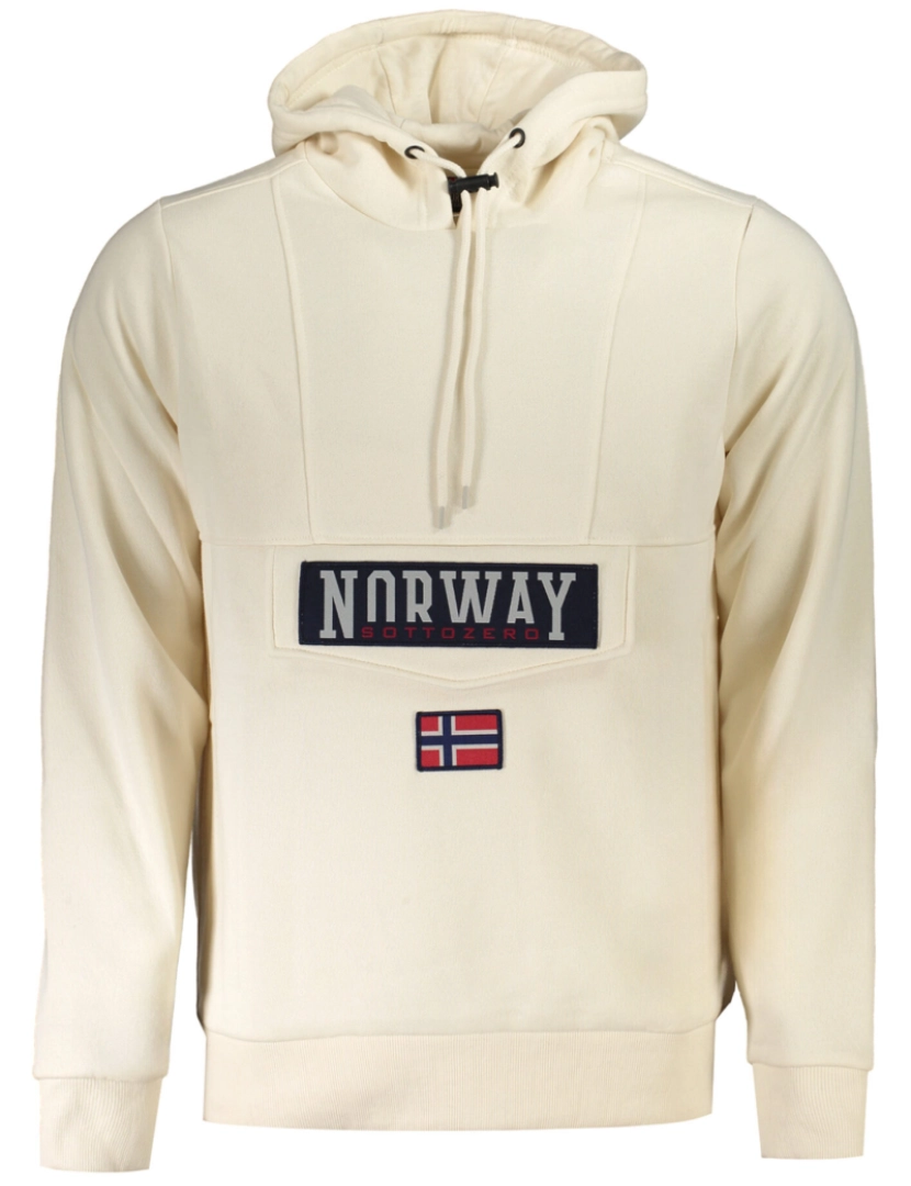 imagem de Norway 1963 Sweatshirt com Capuz Bege Homem 8494291