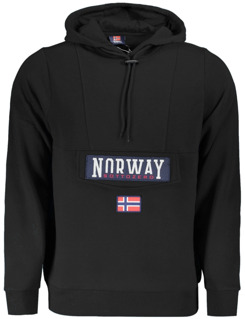 Norway 1963 - Norway 1963 Sweatshirt com Capuz Homem Preto 849429