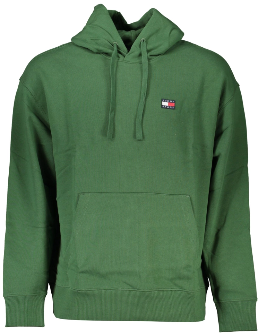 Tommy Hilfiger - Tommy Hilfiger Suéter com Carapuço Verde Homem 16369