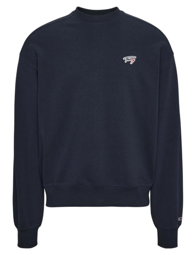 imagem de Tommy Hilfiger Sweatshirt com Capuz Homem Azul1