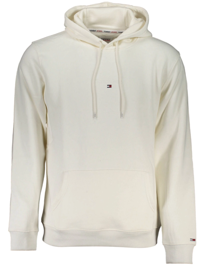 Tommy Hilfiger - Tommy Hilfiger Suéter com Carapuço Branco Homem 16800