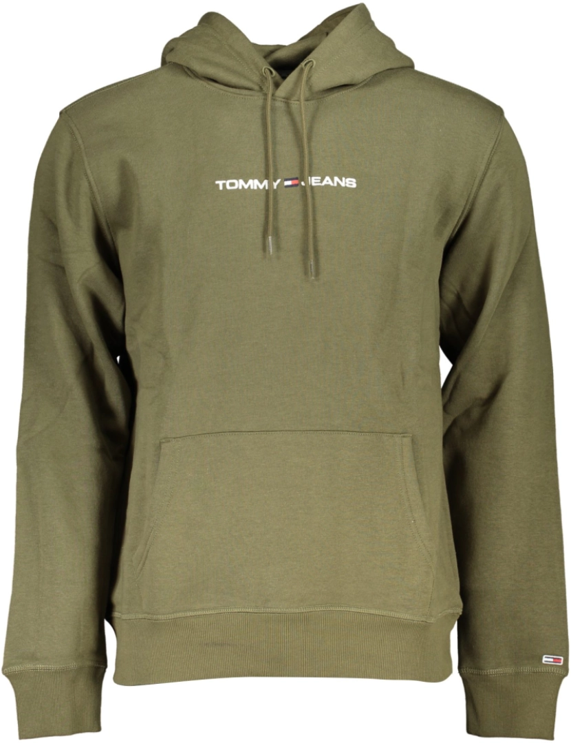 Tommy Hilfiger - Tommy Hilfiger Suéter com Carapuço Verde Homem 168130