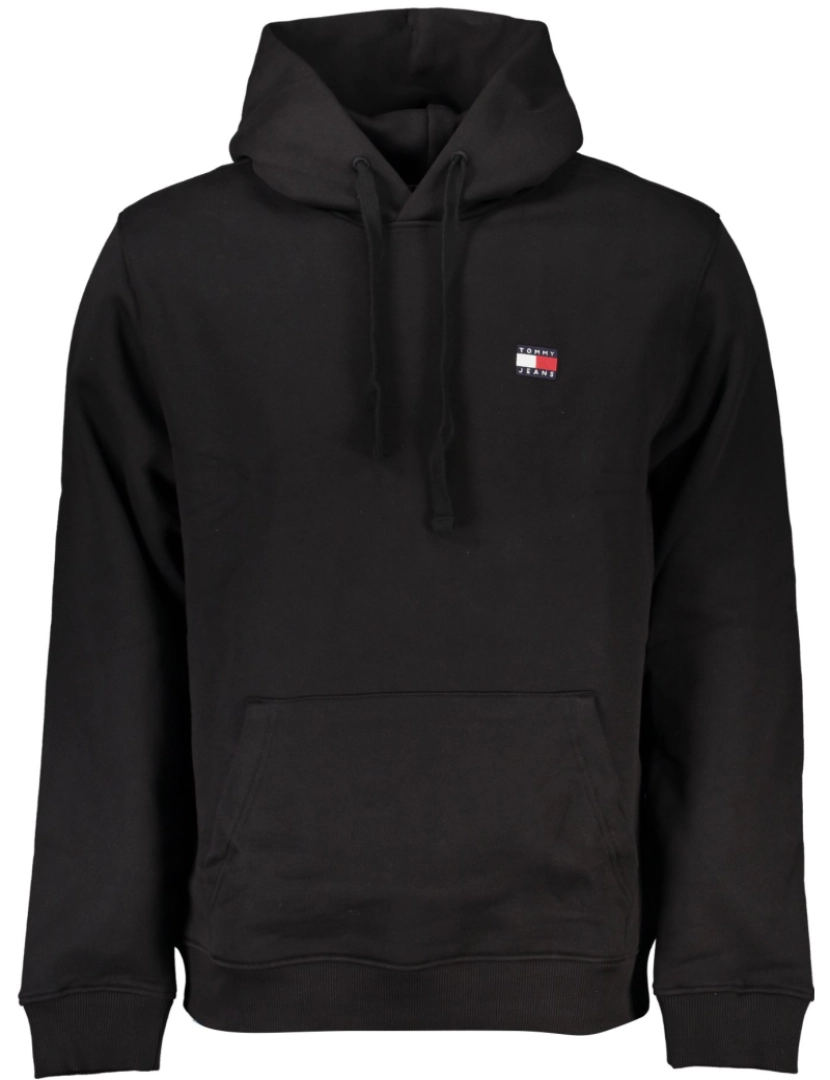 Tommy Hilfiger - Tommy Hilfiger Sweatshirt com Capuz Preta Homem 17988