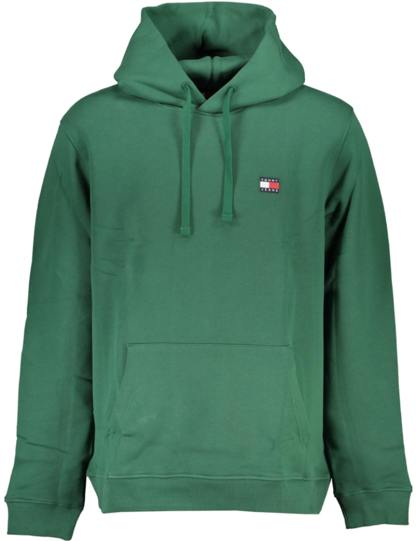 Tommy Hilfiger - Tommy Hilfiger Sweatshirt com Capuz Verde Homem 17988